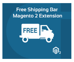 Free Shipping Bar for Magento 2 - Cynoinfotech