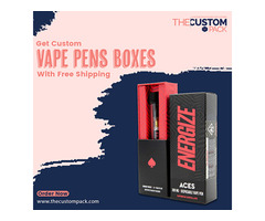 Buy Custom Vape Pen Packaging In One Click