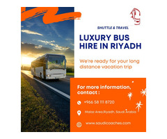 Luxury Bus Hire in Riyadh