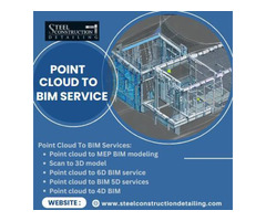 Point Cloud To BIM Design and Drafting Services in USA