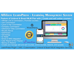Board and Unilevel MLM LearnPress - Interactive Video Commission