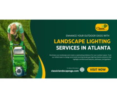 Enhance Your Outdoor Oasis with Landscape Lighting Services In Atlanta