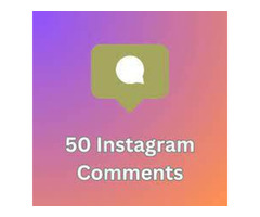 Buy 50 Instagram Comments at Affordable Price