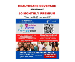 Starting at $0 Premium Health Care Coverage
