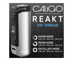 CaliGo REAKT 510 Cartridge Vaporizer with USB Type C