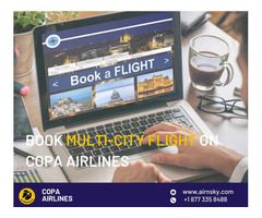 Book Multi-City Flight on Copa Airlines +1-877-335-8488