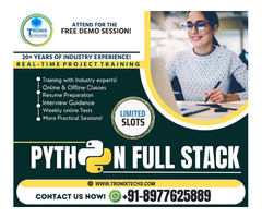 Python full stack training in hyderabad