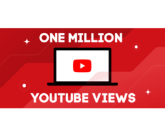 Buy 1 Million YouTube Views at Reasonable Price