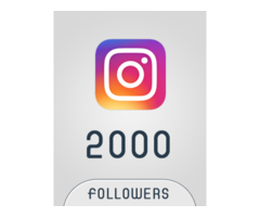 Buy 2000 Instagram Followers at Cheap Price