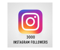 Buy 3000 Instagram Followers at Cheap Price