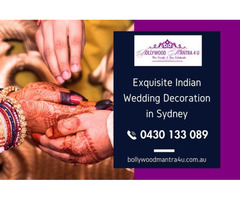 Exquisite Indian Wedding Decoration in Sydney | Call - 0430 133 089