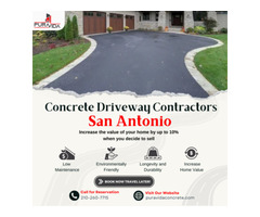 Concrete Driveway Contractors In San Antonio
