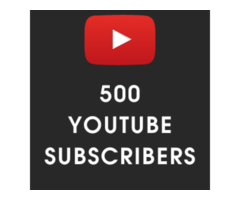 Buy 500 YouTube Subscribers at a Cheap Price
