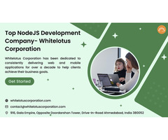 Top NodeJS Development Company- Whitelotus Corporation