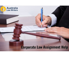 Corporate Law Assignment Help By Certified Law Experts