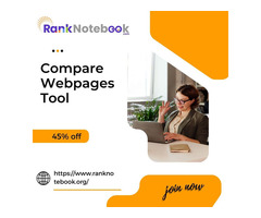 Get The Best Compare Two Web Pages Tool  -  Rank Notebook