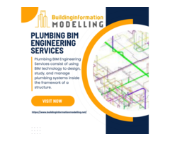 Affordable Plumbing BIM Engineering Services in USA - Contact Now