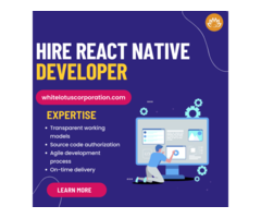 Hire React Native App Developer USA