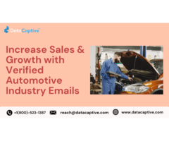 Purchase a Targeted Automotive Industry Email List in the UK