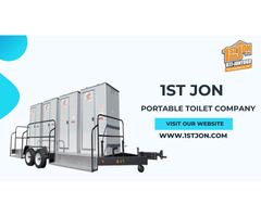 1st Jon Portable Restroom Services Where Quality Matters