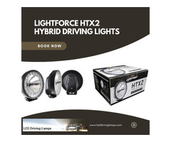 Lightforce LED Driving Lamps | Lightforce HTX2 Hybrid Driving Lights