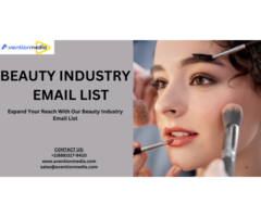 Accurate Beauty Industry Email List In US UK