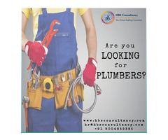 Plumber recruitment services in India