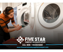 Get Your Dryer Fixed Today- Dryer Repair Services by Five Star