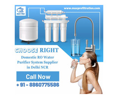 Choose a Domestic RO Water Purifier System Supplier in Delhi NCR