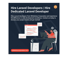 Hire Laravel Developers at Whitelotus Corporation