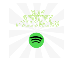 Buy Spotify followers- 100% Secure