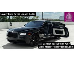 Luxury Rolls Royce Limo in Dallas