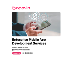 Top-notch Enterprise Mobile Application Development Services Appvin