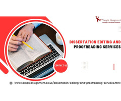 Dissertation Editing and Proofreading Services