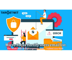 Updated Micro Focus Fortify Users Email List In USA UK