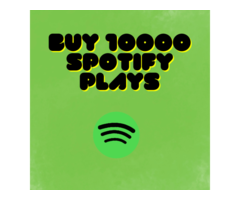 Buy 10000 Spotify play- Genuine