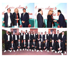 Sandeep Marwah Extends a Hearty Welcome to the Dutch Cricket Team
