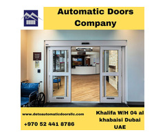 Automatic Doors Company in Dubai |Deto Automatic Doors LLC
