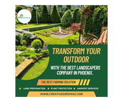Transform Your Outdoor with the Best Landscapers company in Phoenix.