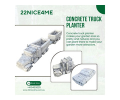 Concrete Garden Statues | Concrete Truck Planter