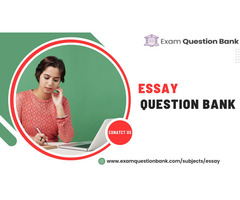 Buy Essay Question Bank from EQB