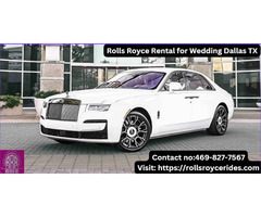Book Rolls Royce Wedding Rental Dallas