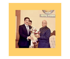 Governor of Maharashtra Honors Renowned Educationist Dr Sandeep Marwah