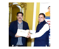 Sandeep Marwah Invited by State of Uttarakhand to Invest in Entertainm