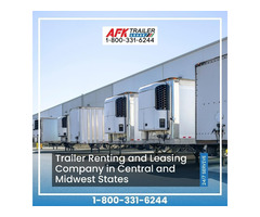 Trailer Renting and Leasing Company in Central and Midwest States