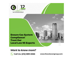 Ensure Gas System Compliance! Trust Our Local Law 95 Experts