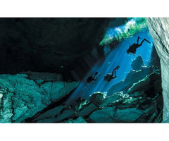 Cenote diving Cancun