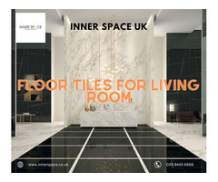 Stylish Floor Tiles For Living Room 