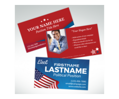 Buy Custom Political Business Card in Michigan, USA