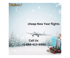 +1-888-413-6950 Fly in Style with cheap New Year Flights on WingTravo